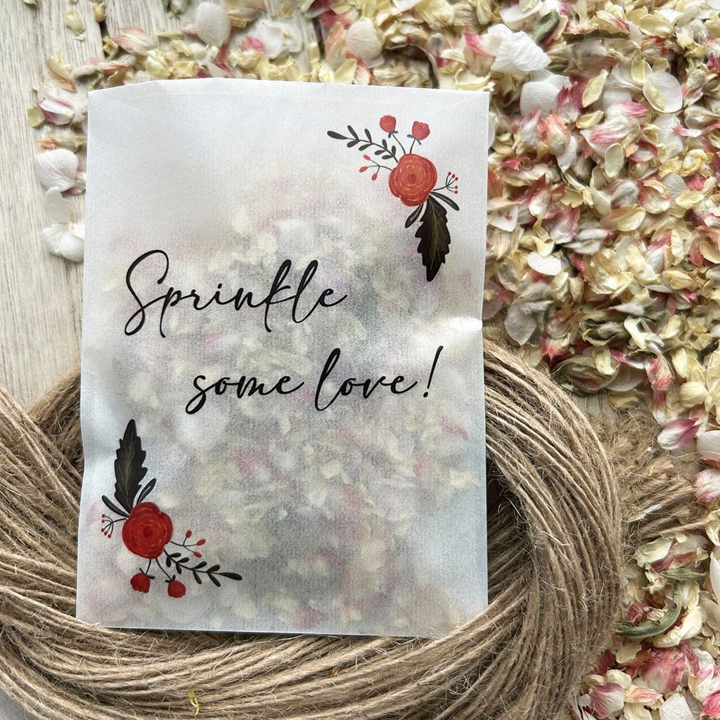 Confetti Packets - Sprinkle Some Love Design 10 - Confetti Bee