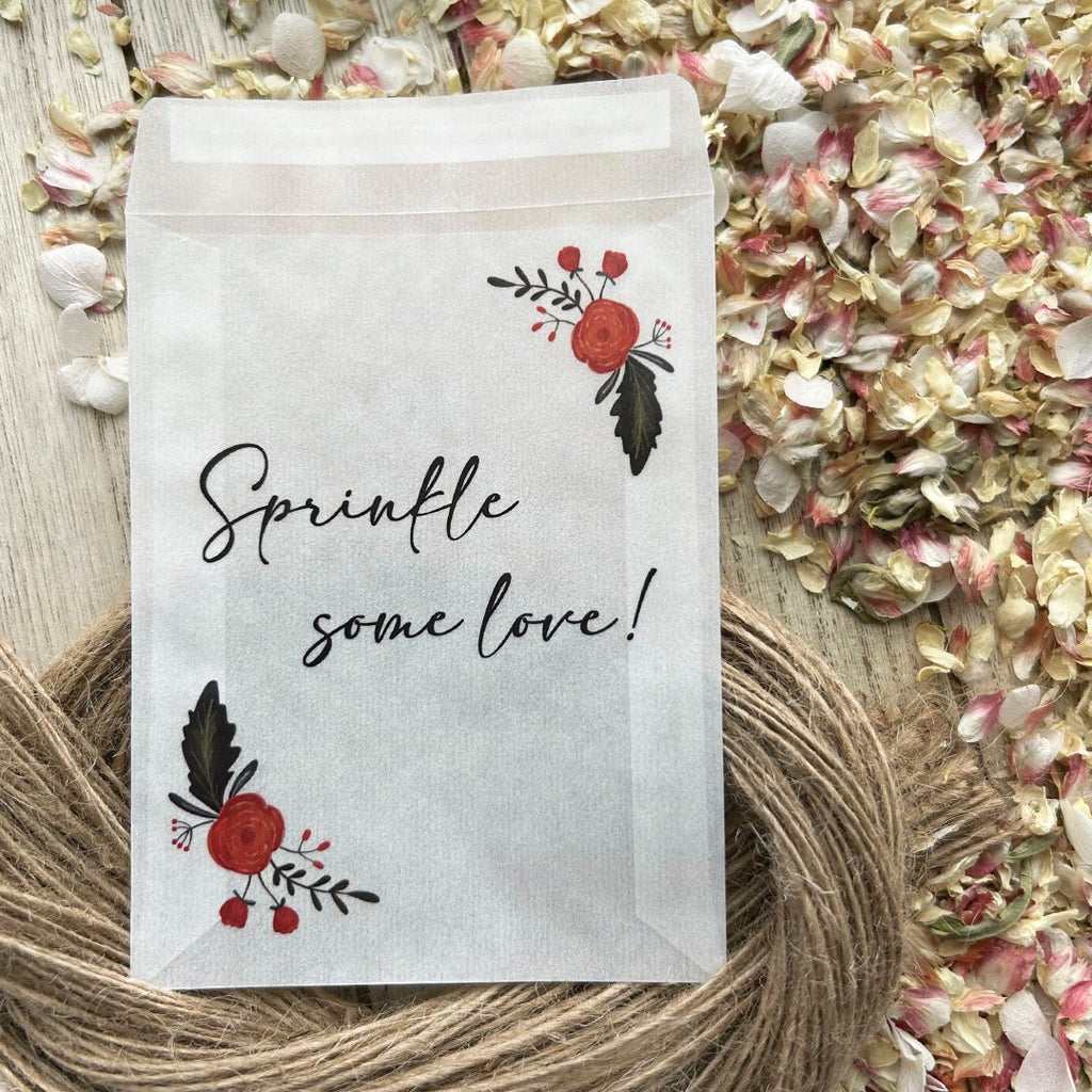 Confetti Packets - Sprinkle Some Love Design 10 - Confetti Bee
