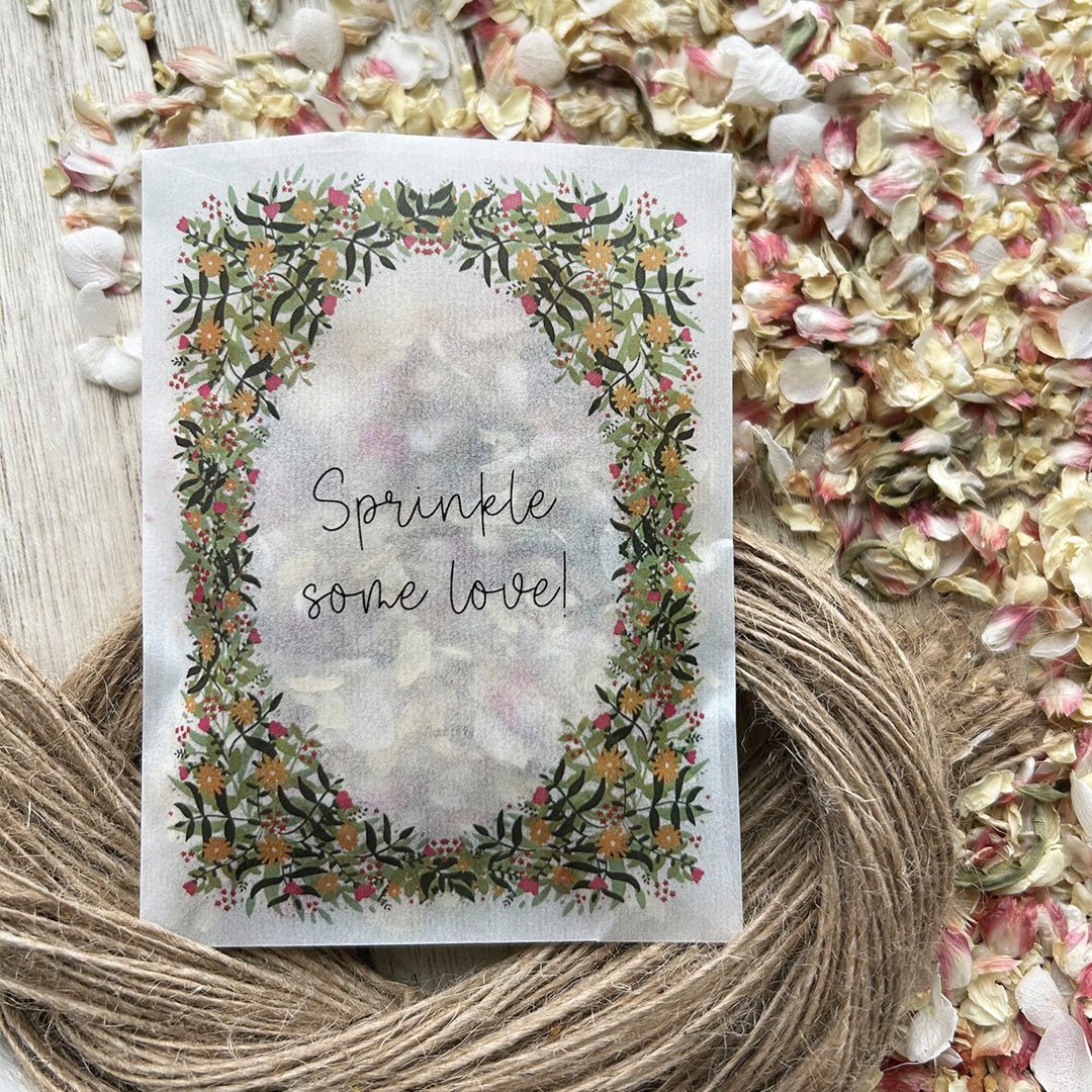 Confetti Packets - Sprinkle Some Love Design 5 | Confetti Packets ...