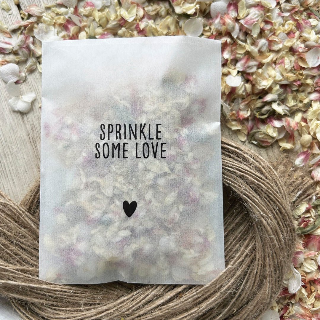 Confetti Packets - Sprinkle Some Love Design 6 | Confetti Packets ...
