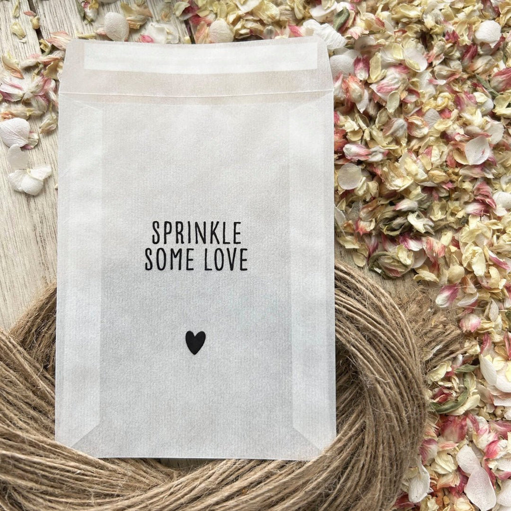 Confetti Packets - Sprinkle Some Love Design 6 - Confetti Bee