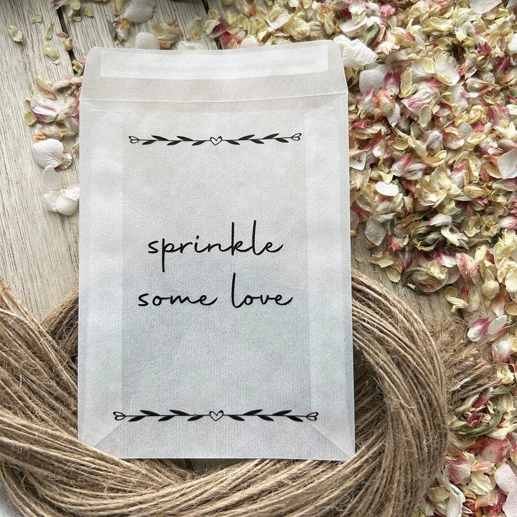 Confetti Packets - Sprinkle Some Love Design 9 | Confetti Packets ...