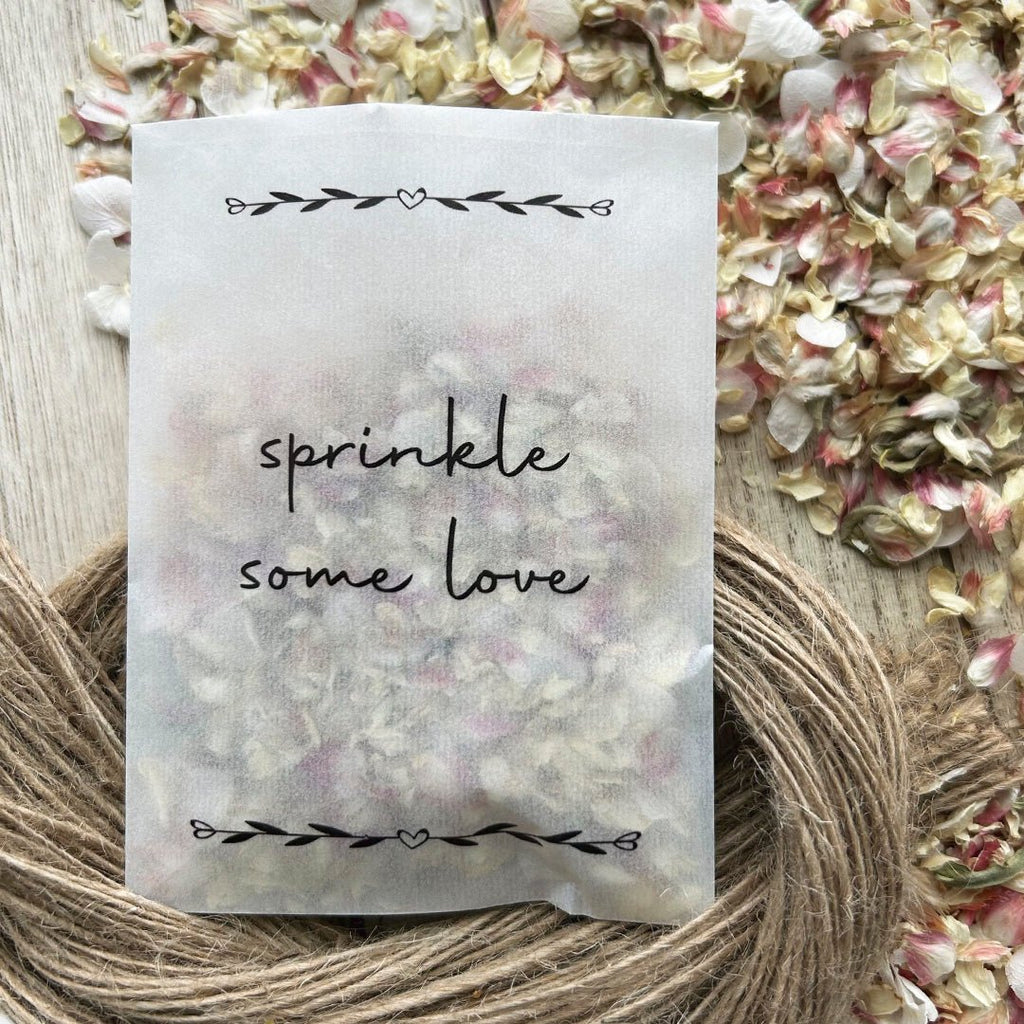 Confetti Packets - Sprinkle Some Love Design 9 - Confetti Bee