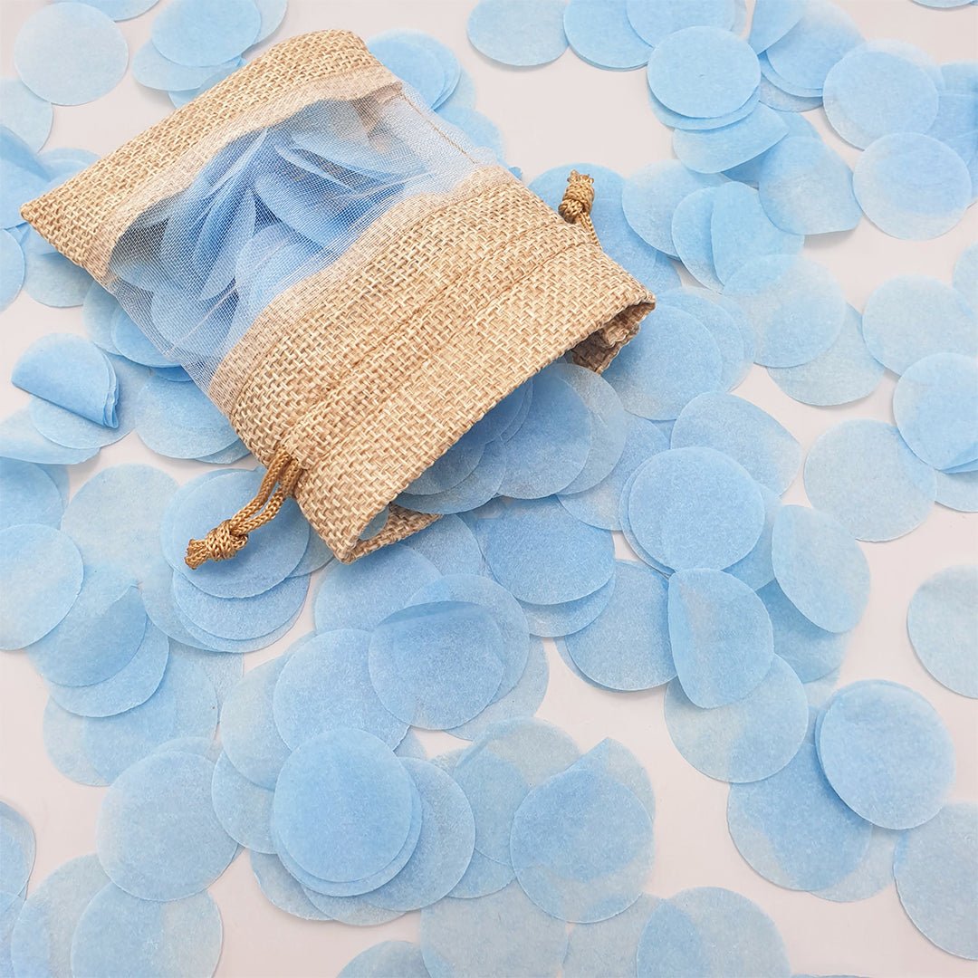 Confetti Dust Dusty Blue Paper Confetti | Biodegradable Paper Confetti | Confetti Bee