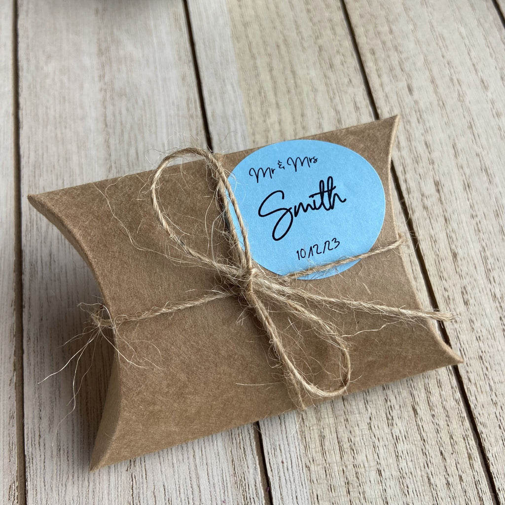 Kraft Brown Pillow Confetti Box - Confetti Bee