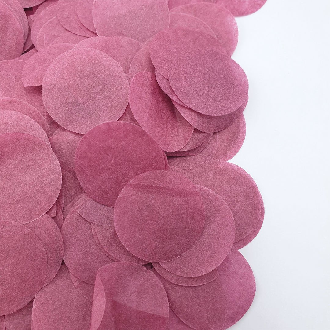 Confetti Sample Merlot Paper Confetti | Biodegradable Paper Confetti | Confetti Bee
