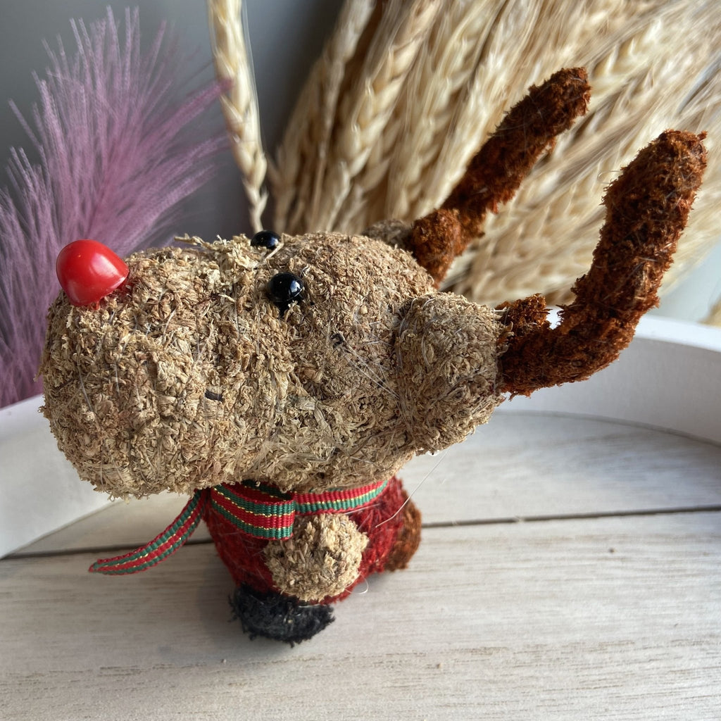 Pair Of Moss Christmas Reindeer - Confetti Bee