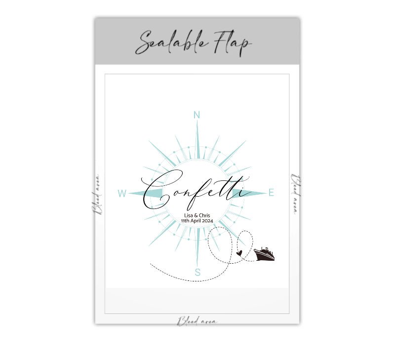 Personalised Confetti Packet - Online Designer - Confetti Bee