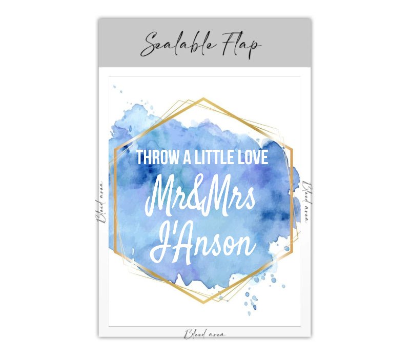 Personalised Confetti Packet - Online Designer - Confetti Bee