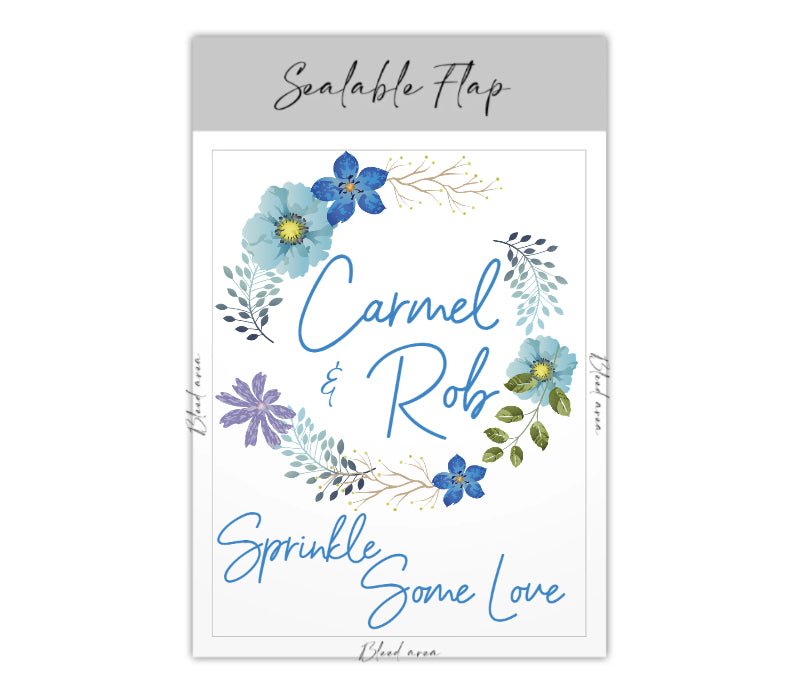 Personalised Confetti Packet - Online Designer - Confetti Bee