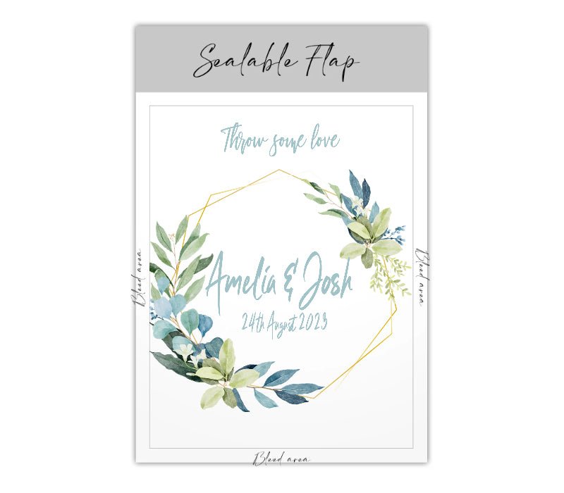 Personalised Confetti Packet - Online Designer - Confetti Bee