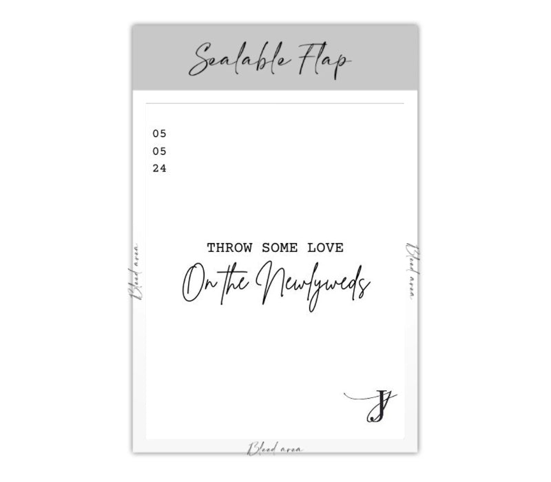 Personalised Confetti Packet - Online Designer - Confetti Bee