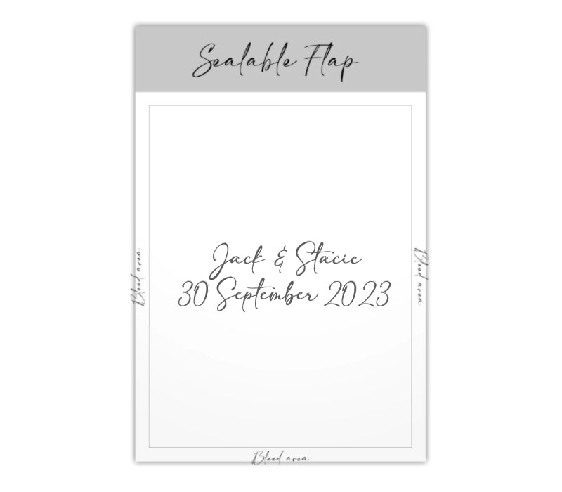 Personalised Confetti Packet - Online Designer - Confetti Bee