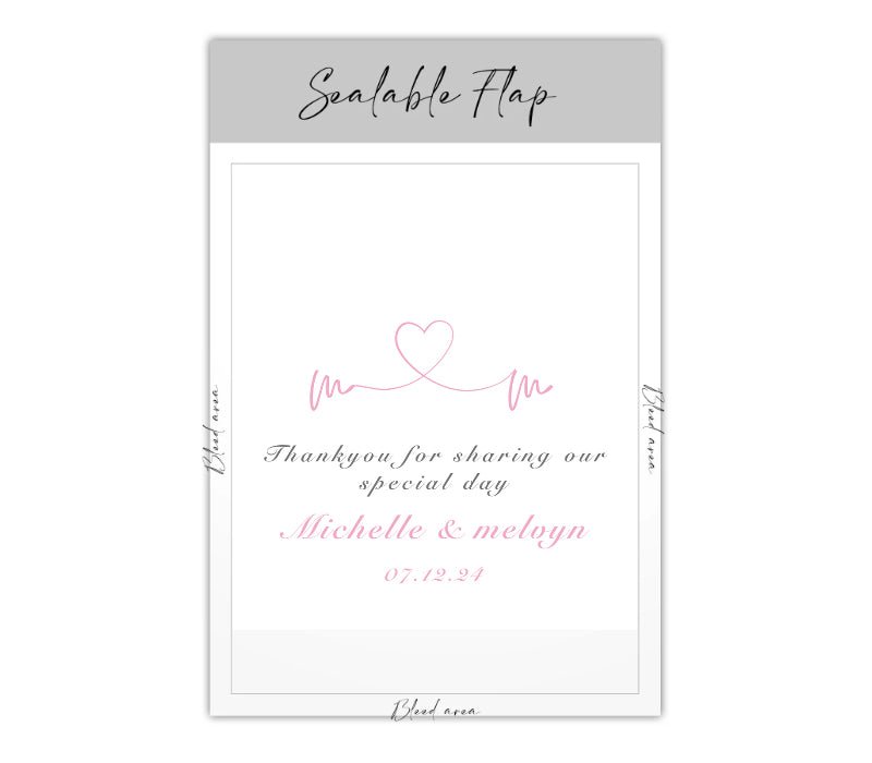 Personalised Confetti Packet - Online Designer - Confetti Bee