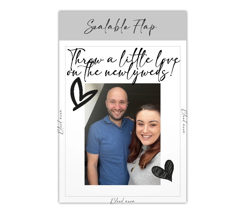 Personalised Confetti Packet - Online Designer - Confetti Bee