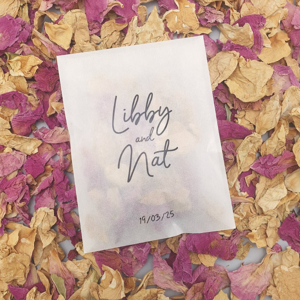 Pink Champagne Confetti - Confetti Bee