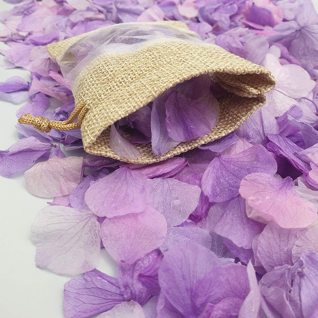 Purple Hydrangea Petals - Confetti Bee