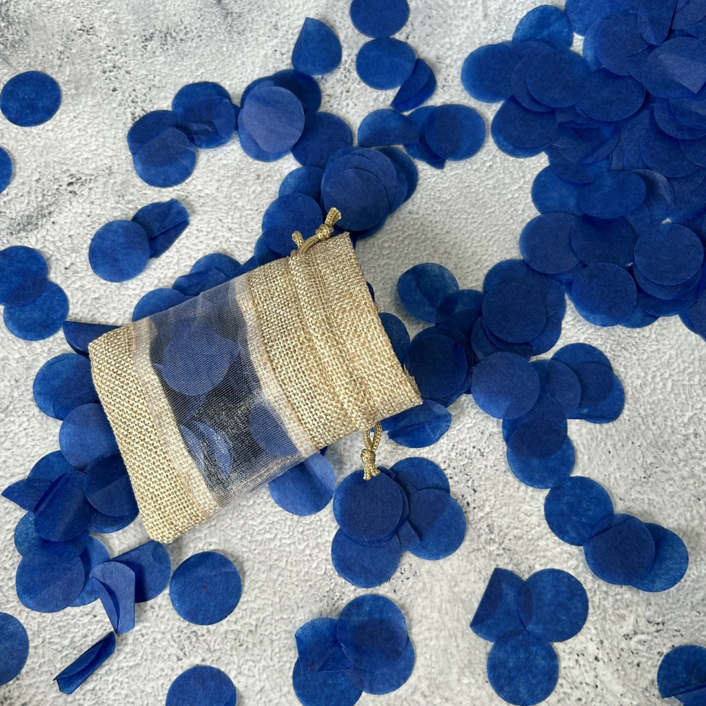 Sapphire Paper Confetti - Confetti Bee
